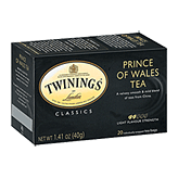 Twinings Of London Tea Bags Prince Of Wales Tea 1.41 Oz Left Picture